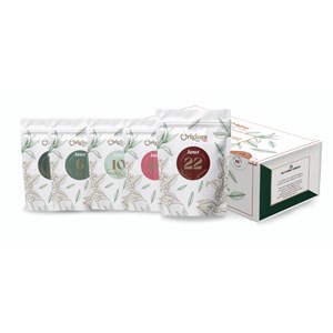 Calendrier de l'avent thes et infusions bio-240 tasses soit 10 tasses par jour