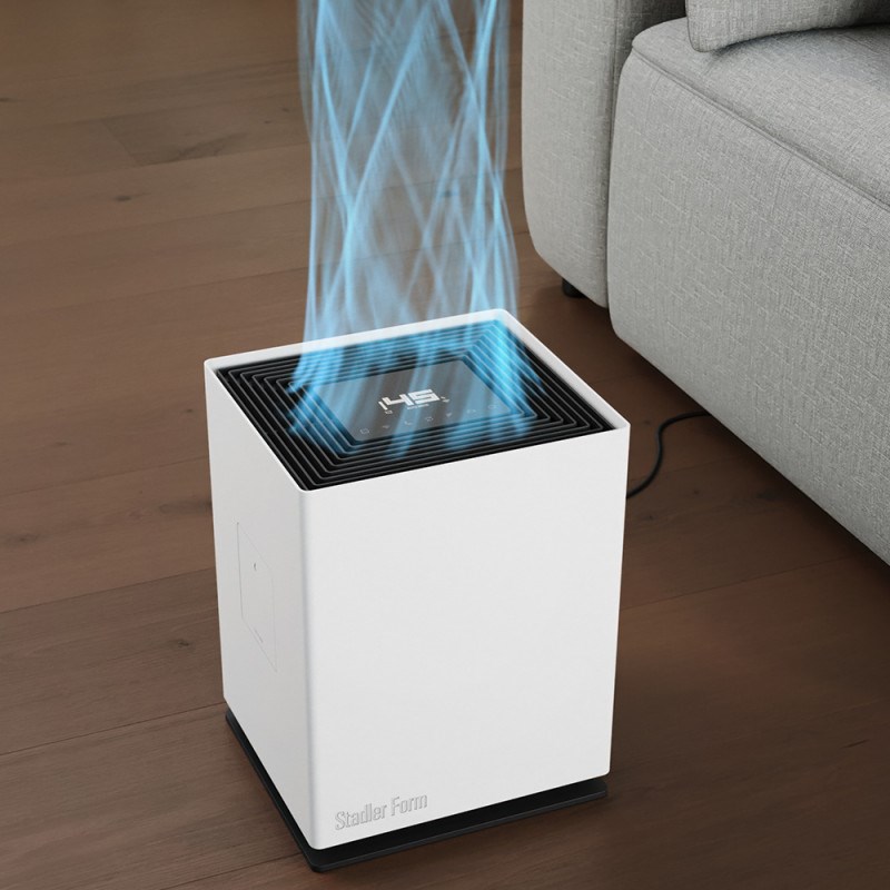 Humidificateur d'air connecté noah blanc