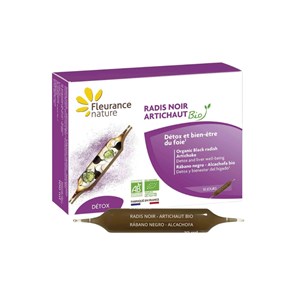 Radis noir artichaut bio en ampoules