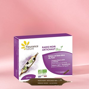 Radis noir artichaut bio en ampoules
