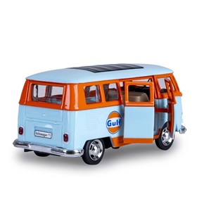 Volkswagen t1 miniature 1:38 bleu clair