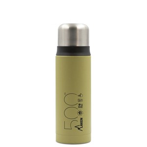 Thermo laken 0,5l inox kaki