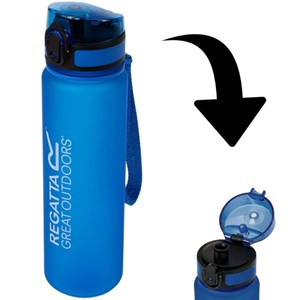 Gourde regatta tritan flip 0,6l bleue