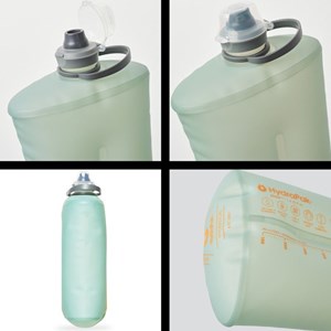 Gourde souple hydrapak stow 1l verte