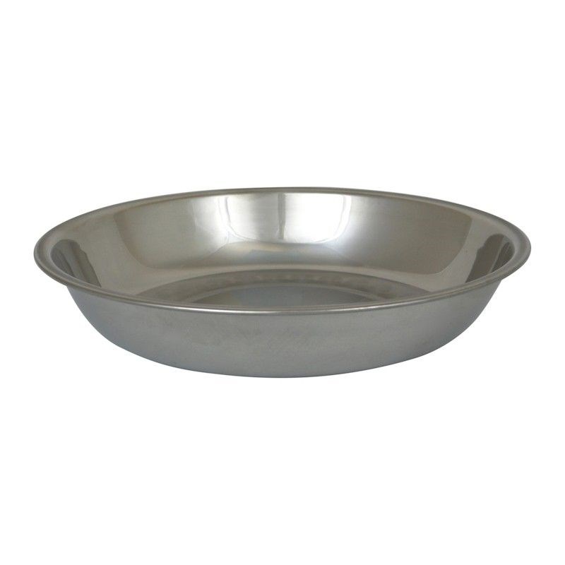 Assiette inox cao 19 cm