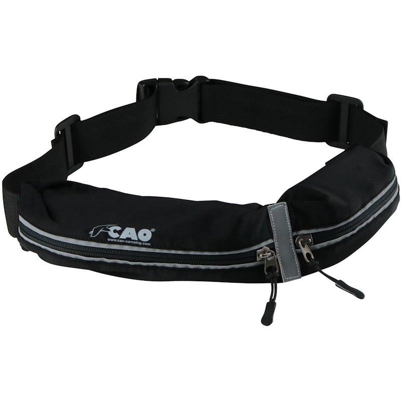 Ceinture 2 poches cao noire