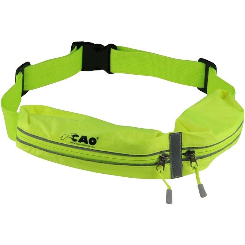 Ceinture 2 poches cao jaune