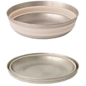 Bol pliable sea to summit detour stainless steel collapsible bowl l gris