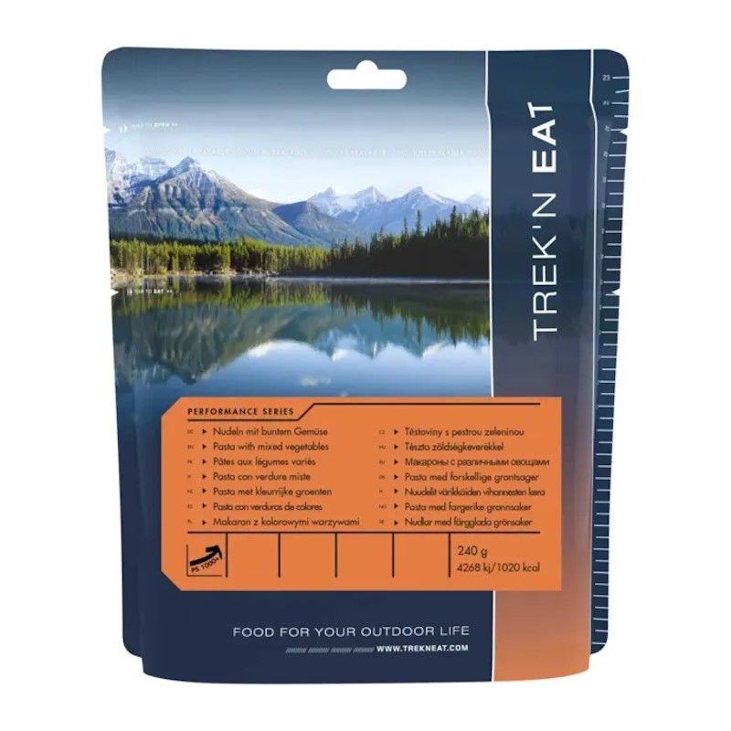 Repas lyophilisé trek'n eat pâtes aux l