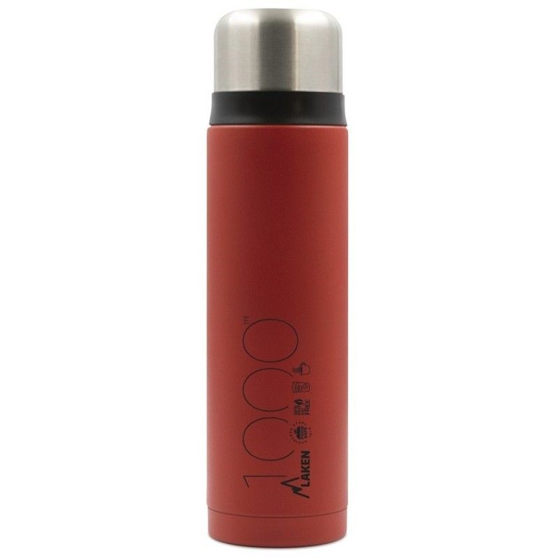 Thermo laken 1l inox rouge