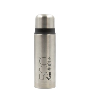 Thermo laken 0,5l inox gris