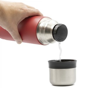 Thermo laken 0,75l inox rouge