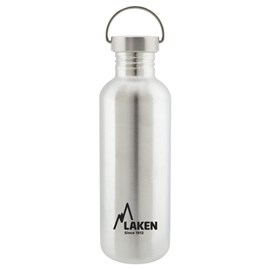 Gourde inox laken basic steel 1l argent