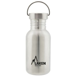 Gourde inox laken basic steel 0,5l arge