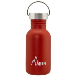 Gourde inox laken basic steel 0,5l roug