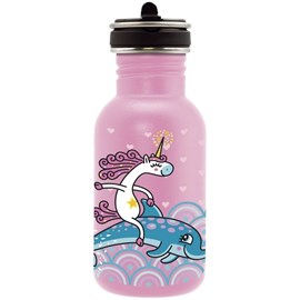 Gourde inox enfant laken basic steel 0,