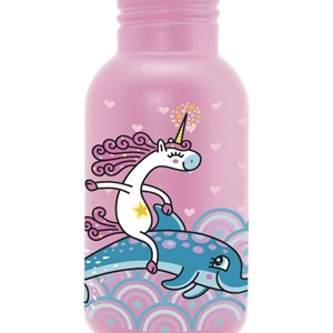 Gourde inox enfant laken basic steel 0,