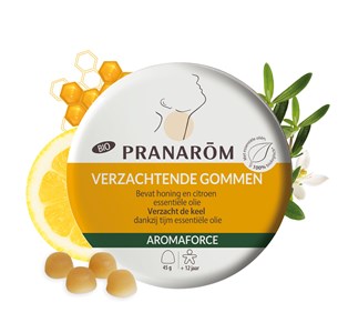 Pranarom - verzachtende gommen - honing&nbsp;citroen - bio - bio - 45 grammen