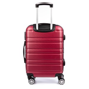 Jeu de 3 valises trolley extensibles, en matériau léger abs de haute résistance.