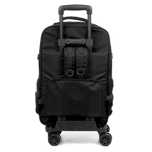 Valise de cabine trolley, en matériau léger et imperméable à haute résistance.