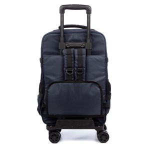 Valise de cabine trolley, en matériau léger et imperméable de haute résistance.