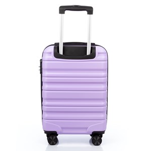 Jeu de 3 valises trolley, en matériau léger abs de haute résistance.