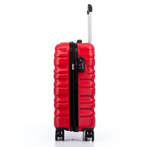 Jeu de 3 valises trolley, en matériau léger abs de haute résistance.