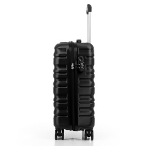 Jeu de 3 valises trolley, en matériau léger abs de haute résistance.