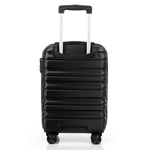 Jeu de 3 valises trolley, en matériau léger abs de haute résistance.