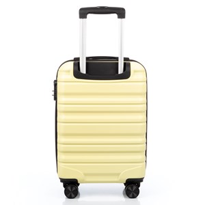 Jeu de 3 valises trolley, en matériau léger abs de haute résistance.