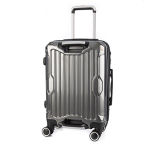 Valise de cabine trolley extensible en matériau léger en abs+pc.