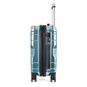 Valise de cabine trolley extensible en matériau léger abs+pc.