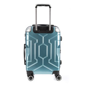 Valise de cabine trolley extensible en matériau léger abs+pc.
