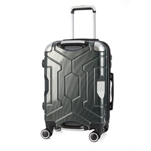 Valise cabine trolley extensible en matériau léger abs+pc.