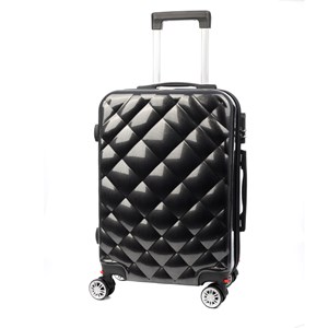 Valise de cabine trolley en matériau léger en abs + pc haute résistance.