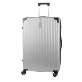 Valise grande capacité trolley rigide ultralégère, en abs haute résistance.