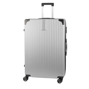 Valise grande capacité trolley rigide ultralégère, en abs haute résistance.