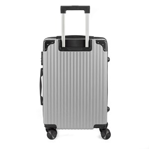 Valise grande capacité trolley rigide ultralégère, en abs haute résistance.