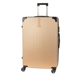 Valise grande capacité trolley rigide ultraléger, en abs haute résistance.