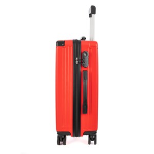 Valise grande capacité trolley rigide ultraléger, en abs haute résistance.