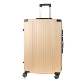 Valise grande capacité trolley rigide ultralégère, en abs haute résistance.