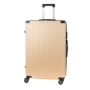 Valise grande capacité trolley rigide ultralégère, en abs haute résistance.
