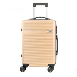 Valise de cabine trolley en matériau léger abs à haute résistance.