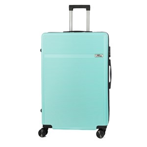 Valise grande capacité trolley rigide ultra léger, en abs haute résistance.