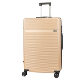 Valise grande capacité trolley rigide ultraléger, en abs haute résistance.