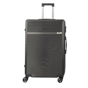 Valise de grande volume trolley rigide ultralégère, en abs haute résistance.