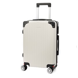 Valise de cabine trolley en matériau léger abs haute résistance.