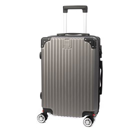 Valise de cabine trolley en matériau léger abs haute résistance.