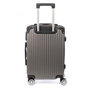 Valise de cabine trolley en matériau léger abs haute résistance.