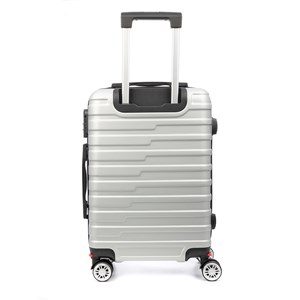 Valise de cabine trolley en matériau léger abs haute résistance.